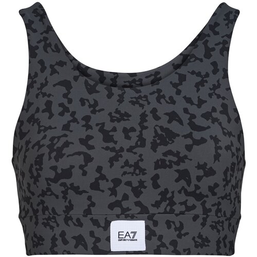 Ea7 Emporio Armani TRAIN SPORTY 4EVER W SPORT BRA - TRAIN SPORTY 4EVER W SPORT BRA Siva Slike