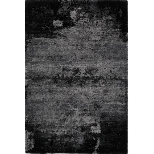 Agnella Temno siva volnena preproga 120x180 cm Bran –