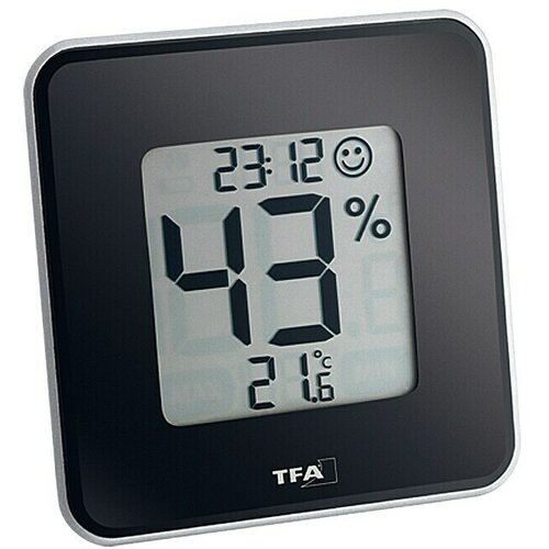 Tfa Dostmann Termo-higrometar Style (Digital, &amp;Scaron;irina: 10,5 cm) Slike