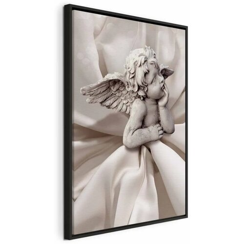  Slika - Love Thoughts (1 Part) Vertical 80x120 U crnom drvenom okviru Cijene