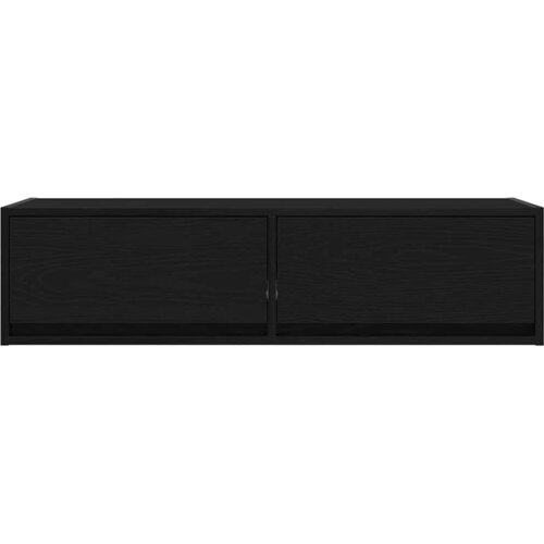  ormar Zidne Crni hrast 100 x 31 x 25,5 cm Konstruirano drvo Slike