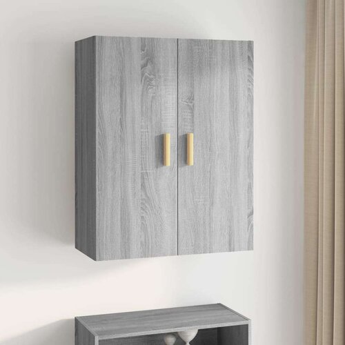 Viseći Viseča stenska omarica siva sonoma 69,5x34x90 cm, (20654362) Slike