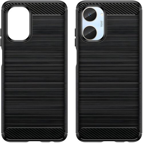 IZMAEL.eu Futrola Carbon Shield TPU za Realme 10 4G - Crna Cijene