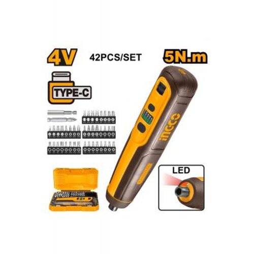 Ingco Aku odvijač USB 4V CSDLI04062 Cijene