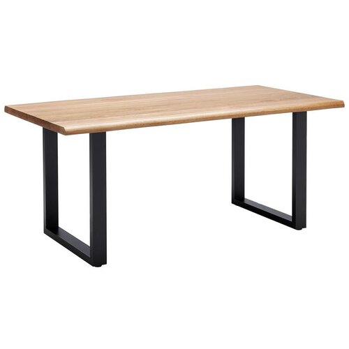 Bessagi Home jedilna miza len, hrast, 180x90 Slike