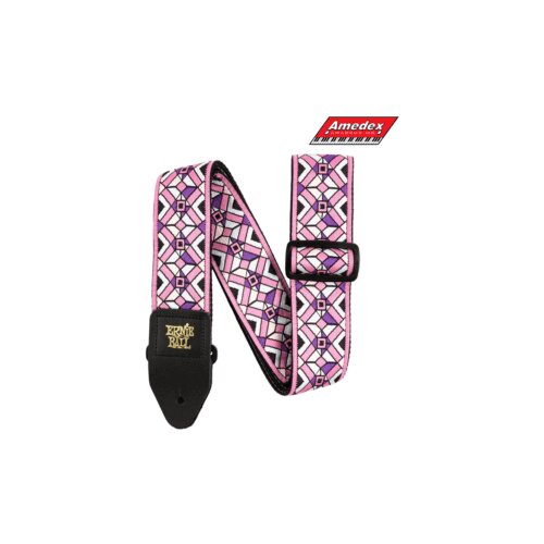  KAIŠ ZA GIT. Ernie Ball 4658 KALEIDOSCOPE PINK JACQUARD Cene