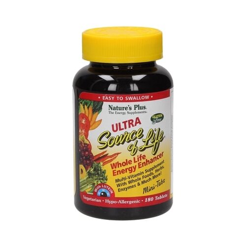 Nature's Plus Ultra Source of Life – mini tablete - 180 tabl. Cene