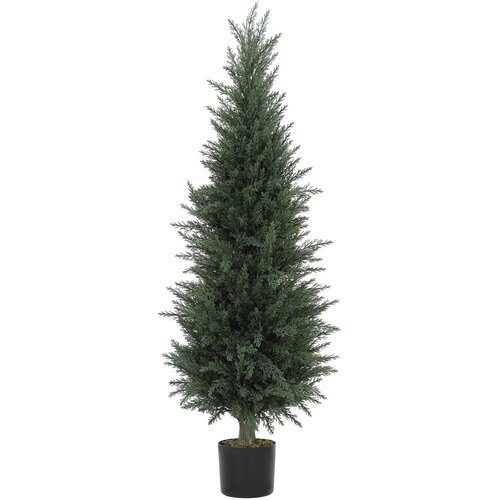 HOMCOM umetna rastlina PE &amp;Oslash;40 x 120V cm zeleno, (5000242183) Slike
