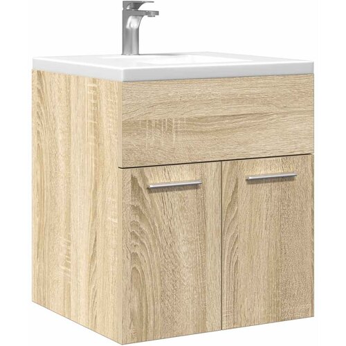 vidaXL Kupaonski ormarić za umivaonik sonoma hrast 41x38,5x46 cm Cijene