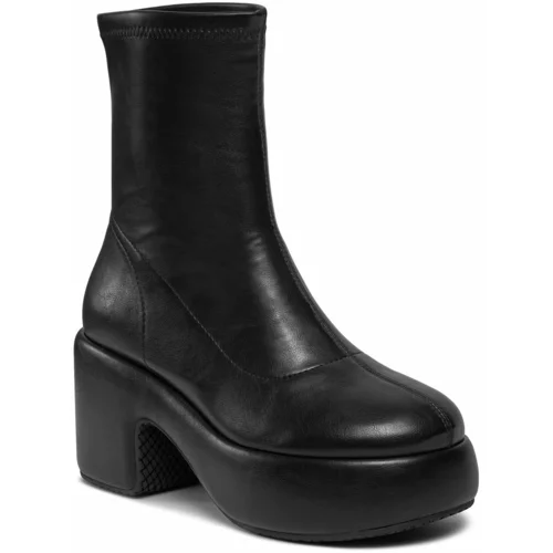 Bronx Škornji Ankle boots 47516-A Black 01