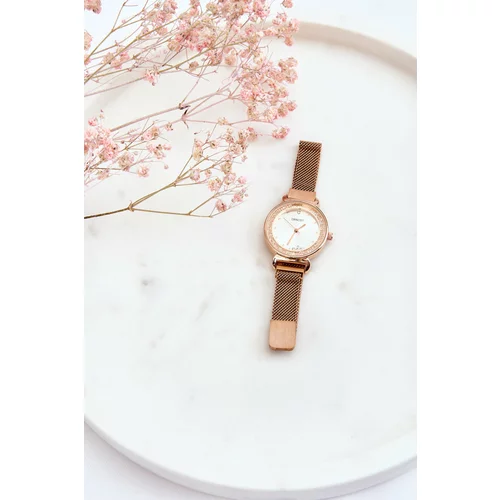 Kesi Women's watch Silver with ERNEST dial Rose gold