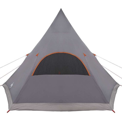  Teepee &amp;scaron;ator s krovom Siva i narančasta 545 x 450 x 295 cm Slike