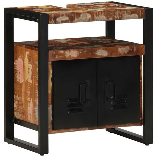 vidaXL Kupaonski ormarić za umivaonik 55x35x60 cm Obrađeno puno drvo Cijene