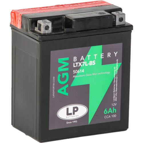  Akumulator Landport Dry AGM MA LTX7L-BS 6Ah D+ 100A(EN) 114X71X131 Cene