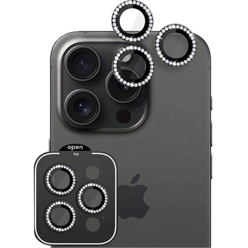 POSITIONER STAKLO KAMERE DIAMOND IPHONE 16 PRO/ 16 PRO MAX CRNA Cijene