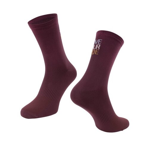 Force love your ride, bordo l-xl/42-46 čarape ( 900858064 ) Cene