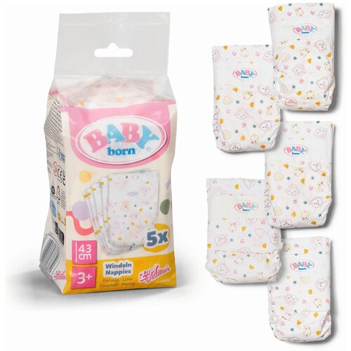 Baby Born pelene 43 cm, 5 komada Slike