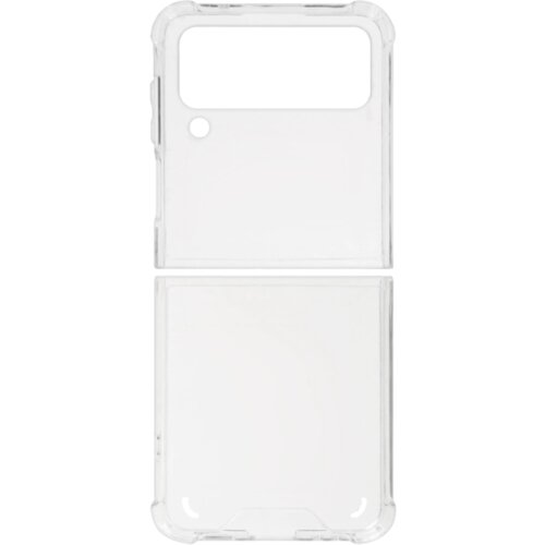 Chameleon Gumiran ovitek (TPU+PC) Samsung Galaxy Z Flip 4, prozoren svetleč Cene
