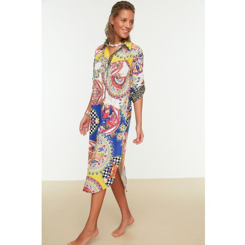 Trendyol Multicolored Detailed Dress Slike