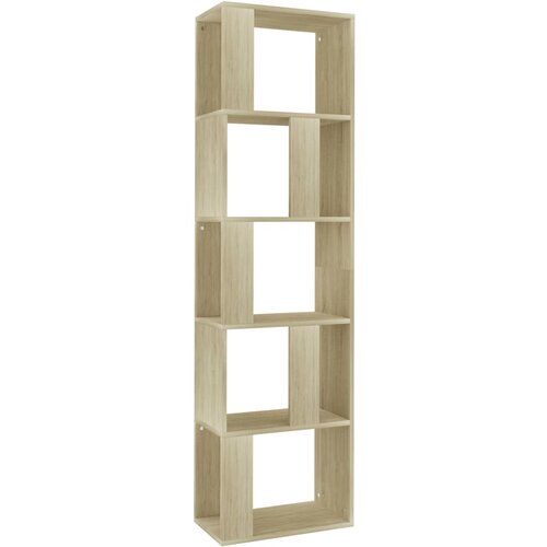 Maison Chic Knjižna omara - Knjižni regal sonoma hrast 45x24x159 cm iverna plo&amp;scaron;ča, (21725342) Slike