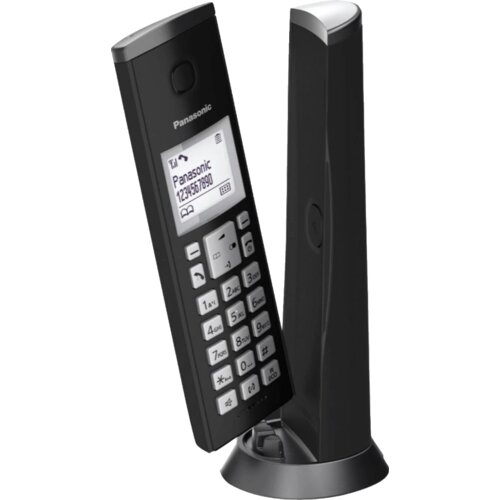 Panasonic Telefon brezžični, DECT/GAP, 1.5" LED zaslon, črna - KX-TGK210FXB Cene
