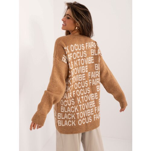 BADU Sweater-BA-SW-0546.07-camel Slike