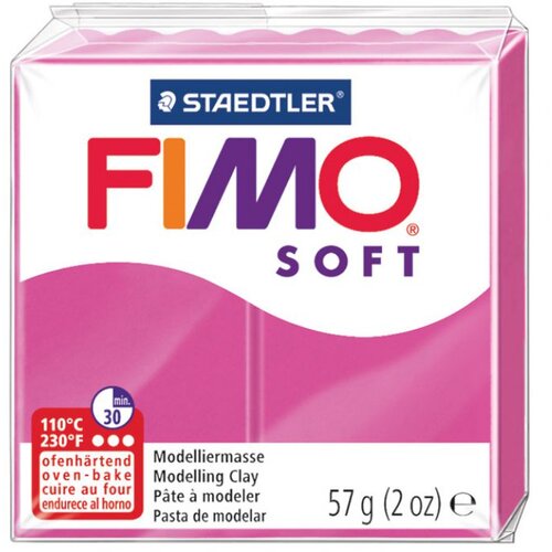  MASA ZA MODELIRANJE 57G FIMO SOFT STAEDTLER 8020-22 ROZA Cene