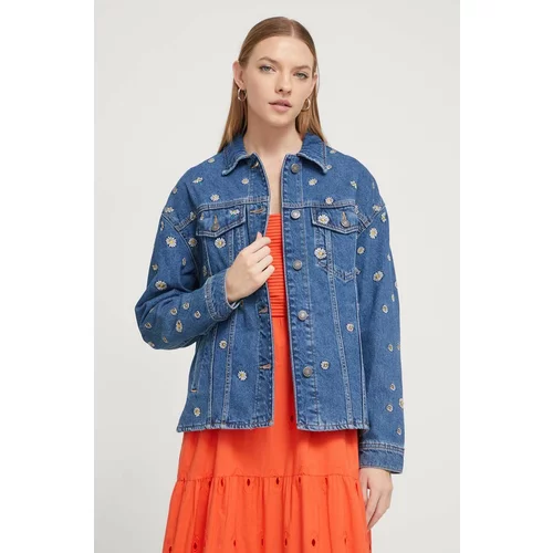 Desigual Traper jakna za žene, za prijelazno razdoblje, oversize