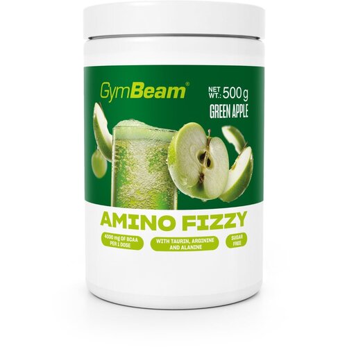 GymBeam Amino Fizzy 500 g zelena jabuka Cene