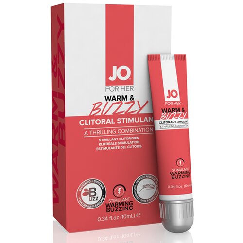 System Jo - For Her Clitoral Stimulant Warming Warm &amp;amp;amp; Buzzy Original 10 ml Slike