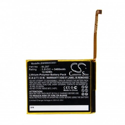 VHBW Baterija za Lenovo K5 Note (2018) / K9 Note, 3400 mAh Slike