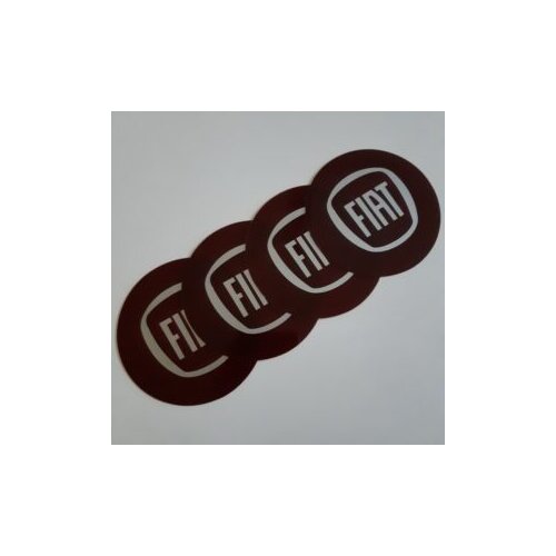  AMBLEMI ZA RATKAPE FIAT CRVENI FI76mm (SET 4 KOMADA) Cijene