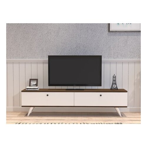 Hanah home tv polica paris white walnut Cene