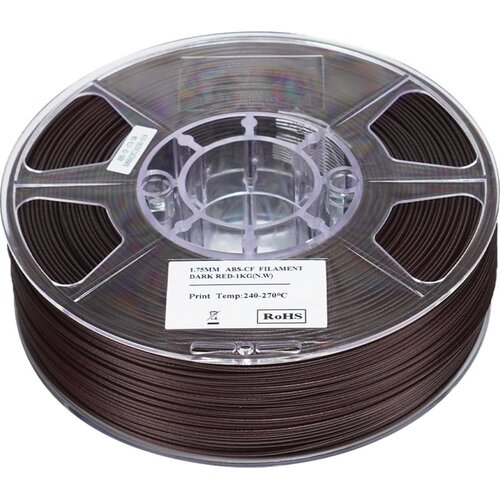 ESUN ABS-CF Dark Red, 1.75 mm / 1000 g Slike