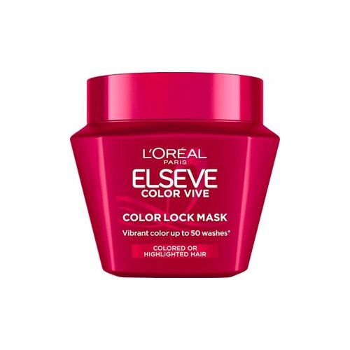 L&amp;acute;Or&amp;eacute;al Paris L&amp;#039;Or&amp;eacute;al Paris Elseve Color Vive Maska za obojenu kosu 300 ml Slike