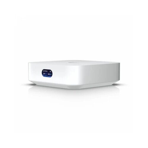 Ubiquiti UX-EU UniFi Cloud Gateway and WiFi 6 access point that runs UniFi Network. Powers an entire network or simply meshes as an access point Built-in WiFi6 (2x2 MIMO), 140 m² (1,500 ft²) single-unit coverage, 60+ connected WiFi devices, GbE RJ4 Slike