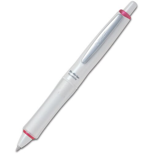 Pilot Roler olovka DR.Grip, Pure white, Roze Cene