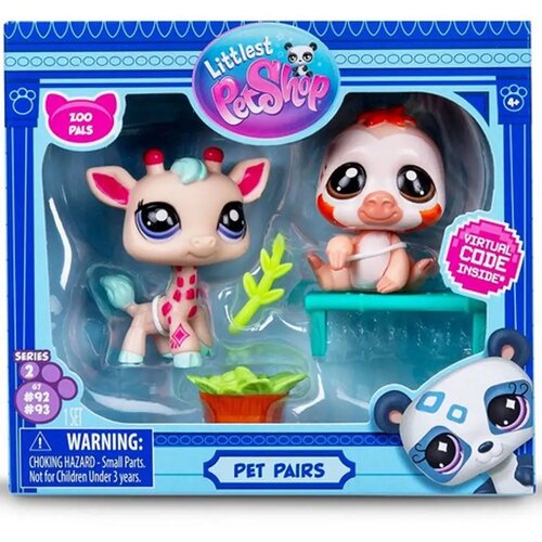 Flair Toys Littlest Pet Shop: Zoo pals - Paket figura Žirafa i Ljenjivac Serija 2 Cijene