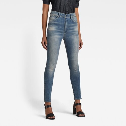 G-star Jeans - Kafey Ultra High Skinny Blue Slike