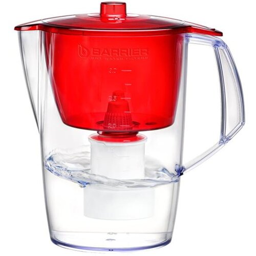 Barrier bokal za vodu sa filterom 3.0Lit norma crveni 22737