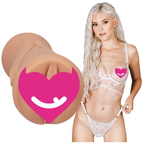 Doc Johnson Eva Elfie ULTRASKYN Pocket Pussy Masturbator Vanilla Cene