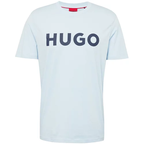 HUGO Red Majica 'Dulivio' mornarska / svetlo modra