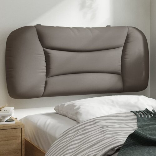 vidaXL Vzglavna stranica taupe 90 cm blago Cene