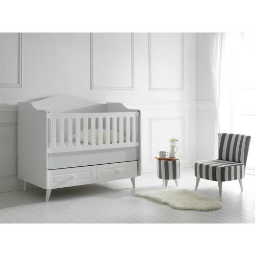  krevetac za bebe siena 120X60 cm beli Cene