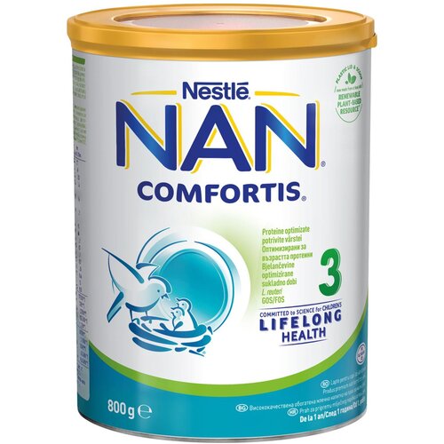 NAN mleko za bebe nan comfortis 3, 800g Cene
