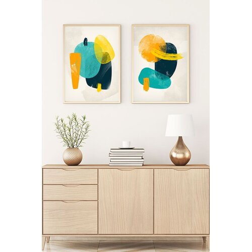 WALLXPERT Uramljena slika Huhu92, 50x70 cm , 2 dijela Cijene