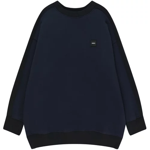 Mexx Sweater majica mornarsko plava / crna / bijela