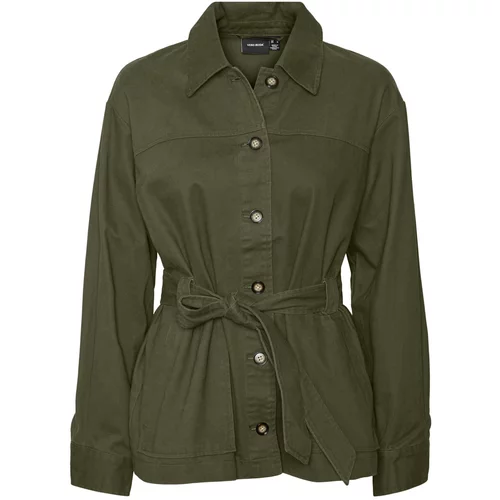 Vero Moda Prijelazna jakna 'Watson' tamno zelena