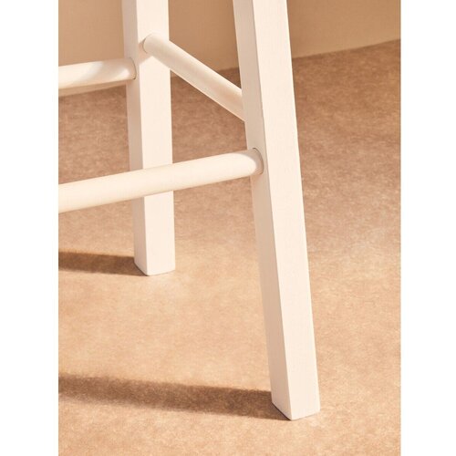 Premier Housewares Bel/v naravni barvi barsko stol iz masivnega kavčukovca (vi&amp;scaron;ina sedeža 74 cm) Chester &amp;ndash; Slike
