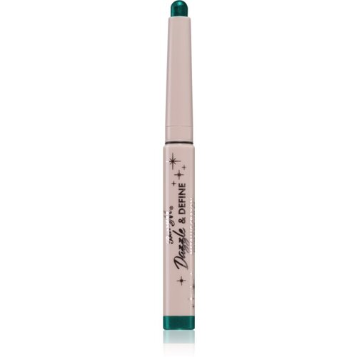 Barry M Dazzle &amp;amp; Define Metallic Crayon senčila za oči v svičniku odtenek Galactic Teal 1,4 g Slike